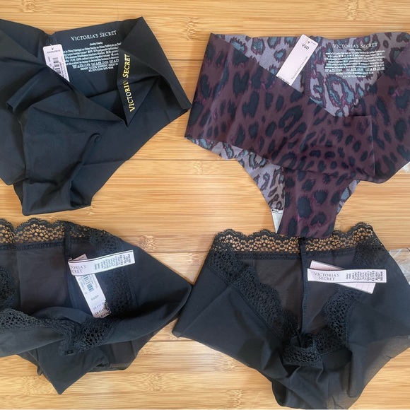 4 VS Sexy Illusion No Show Cheeky Panties - Picture 2 of 3